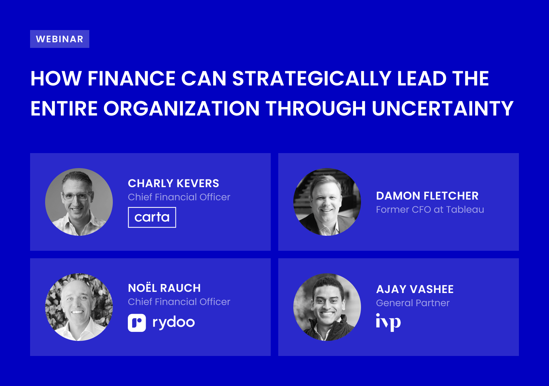Finance Can Lead Organizations Through Uncertainty